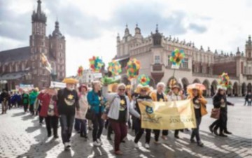 Projekt Zdrowie Człowiek Profilaktyka na VI ogólnopolskich Senioraliach w Krakowie